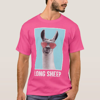 Long Sheep Funny Animal funny T-shirt