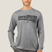 Long sleeve shirt- Waiting for a friend Tri-Blend Shirt (Voorkant volledig)