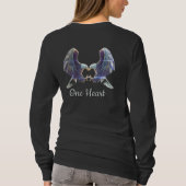 Long Sleeve T-Shirt Two Souls One Heart Eagle (Dos)