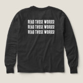 Long Sleeve Tee - Any Size (Motif dos)