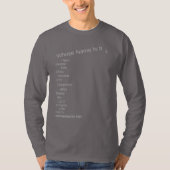LONG SLEEVE TSHIRT all familiy sizes/styles Sm - 3 (Devant)