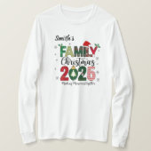 Long-sleeved Christmas T-shirt 2025 (Design devant)