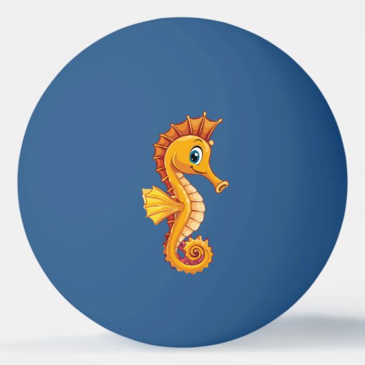 Long-snouted seahorse pingpongballen (Voorkant)