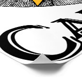 Long strand Californië Poster (Hoek)