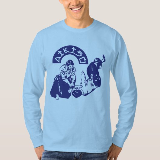 Long T-shirt d'Aikido de douille (Devant)