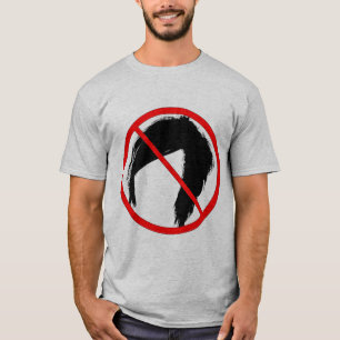Long T-shirt de douille d'Anti-Emo équipage de