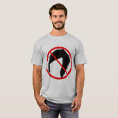 Long T-shirt de douille d'Anti-Emo équipage de (Devant entier)
