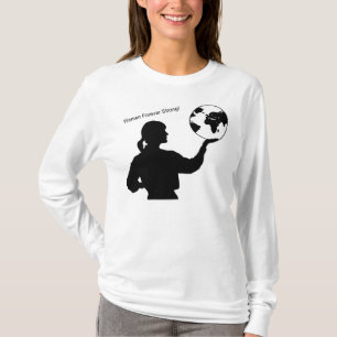 Long T-shirt de douille de dames