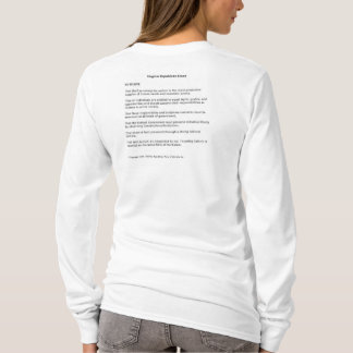 Long T-shirt de FRC de douille de W avec la