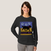Long T-shirt de la douille des femmes (Devant entier)