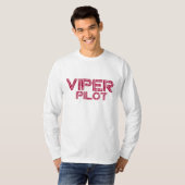 Long T-shirt de la douille des hommes (Devant entier)