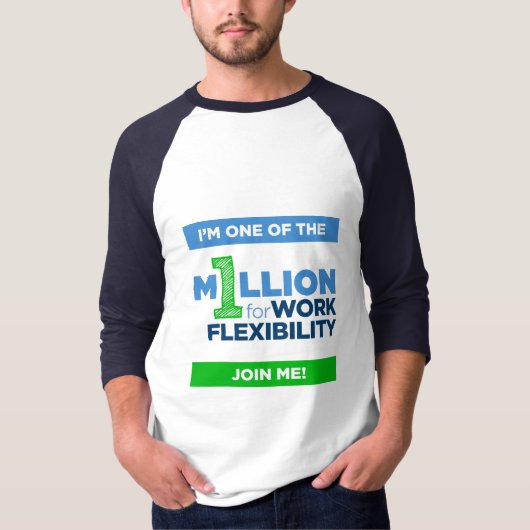 long T-shirt de la douille des hommes 1MFWF (Devant)