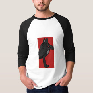 Long T-shirt de la douille des hommes avec la