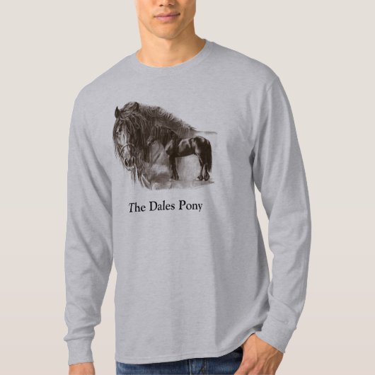 Long T-shirt de vallées de douille (Devant)