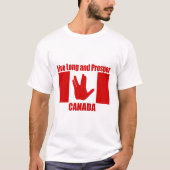 Long T-shirt vivant du Canada (Devant)