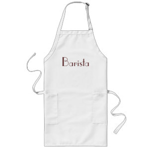 Long tablier de barman