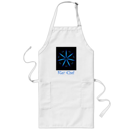 Long Tablier de cadeau de chef d'étoile (Devant)