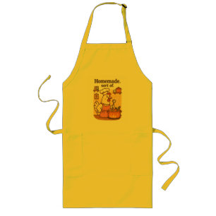 Long Tablier de cuisine drôle de poulet – Poule faisant