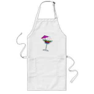 LONG TABLIER DE CUISINE OU DE BAR MARGARITA