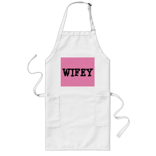 Long tablier de cuisine WIFEY (Devant)