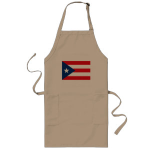 Long Tablier de drapeau de Porto Rico