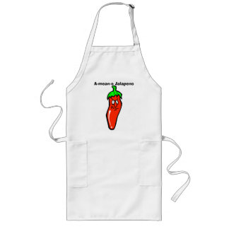Long tablier de Jalapeno d'Un-moyen-o