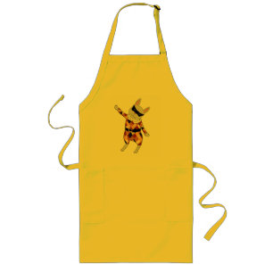 Long Tablier de lapin de harlequin de danse