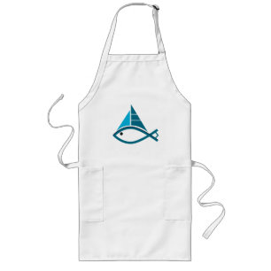 Long tablier de pêche à la voile