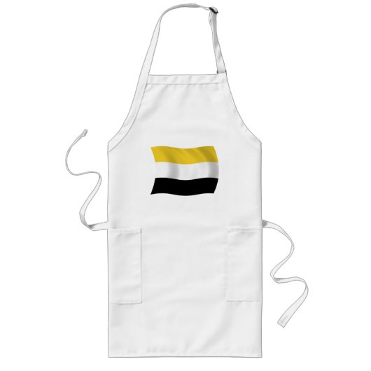 Long Tablier Drapeau Garifuna (Devant)