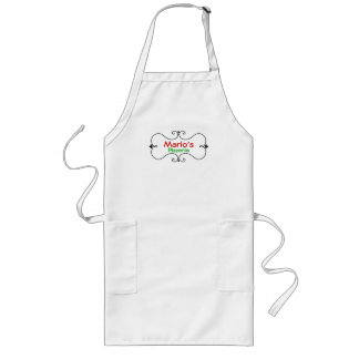 Long Tablier fait sur commande italien de chef