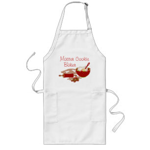 Long Tablier principal de Noël de Baker de biscuit