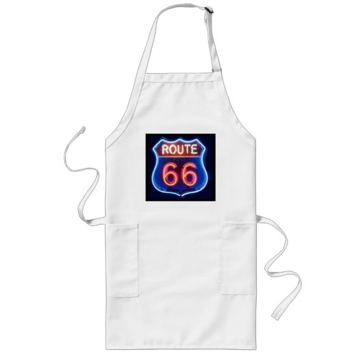 Long tablier Route 66 (Devant)