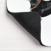 long tapis de souris de chien de teckel (Coin)