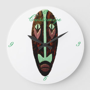 Long Tiki Mask Thunder_Cove Grote Klok