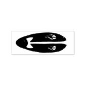 Long Tiki Mask Thunder_Cove Rubberstempel (Afrduk)