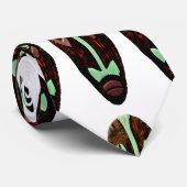 Long Tiki Mask Thunder_Cove Stropdas (Opgerold)