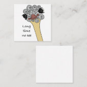 Long time no see Greeting Card Informatiekaartje (Voorkant / Achterkant)