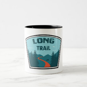 Long Trail Vermont Tweekleurige Koffiemok
