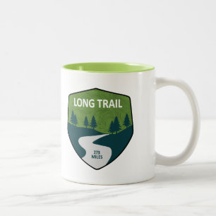 Long Trail Vermont Tweekleurige Koffiemok