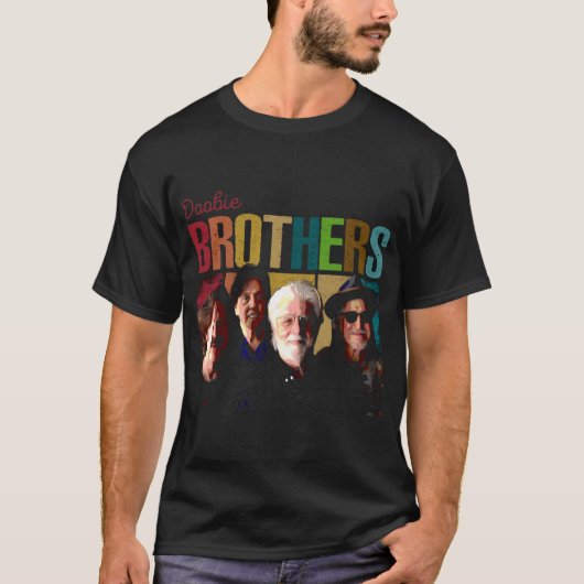 Long Train Runnin' Rock de Scene met Deze Brothe T-shirt (Voorkant)