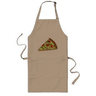 Long Tranche du tablier des hommes de pizza