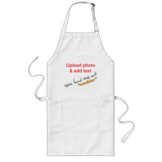 Long Vous m'avez eu au tablier de cuisson des