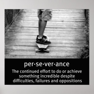 Longboarding Teen Poster