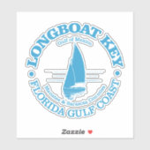 Longboat Key (zeilboot) Sticker (Vel)