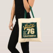 Longbordsurfen | Californië 76 Tote Bag (Voorkant (product))