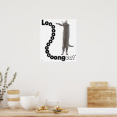 Longcat is lang poster (Keuken)