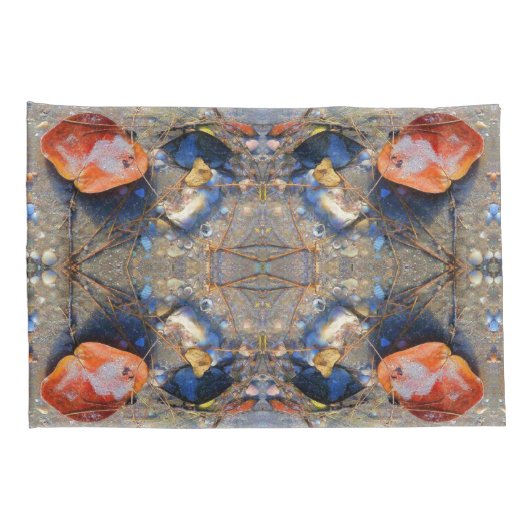 Longen en zeeschelpen, II Kussensloop (Achterkant-Rechts)