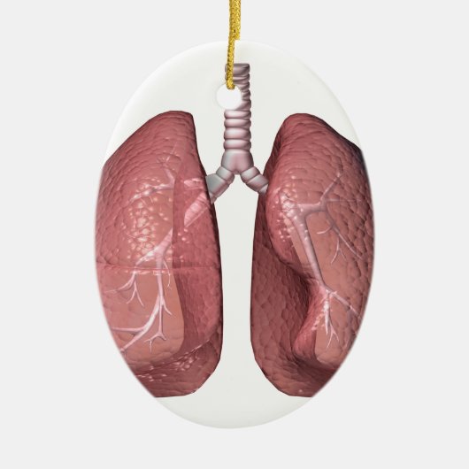 longen keramisch ornament (Voorkant)