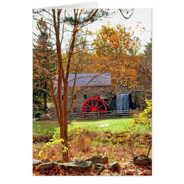 LONGFELLOW'S WAYSIDE GRIST MILL (Voorkant)
