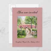 Longfellow's Wayside Inn - Invitation (Devant / Derrière)